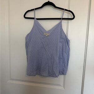 LOFT Women's Soft Blue Camisole Top